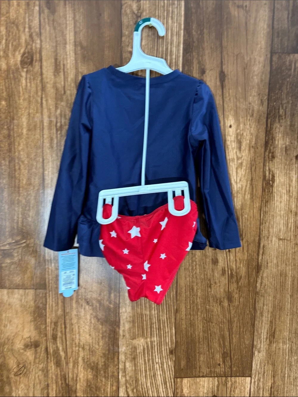 Cat & Jack Navy Unicorn Two Piece Swim Suit